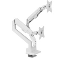 Arozzi Desk Mount Neo Duo - Gas Spring Monitor Arm AZ-ALZARE-NEO-DUO-WT Tilt, Swivel, Rotation Maximum weight (capacity) 9 kg White AZ-ALZARE-NEO-DUO-WT