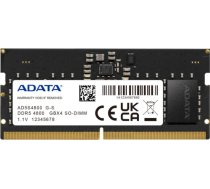 ADATA DDR5 16GB - 4800 - CL - 40 - ECC - SO-DIMM - AD5S480016G-S - Premier - black AD5S480016G-S