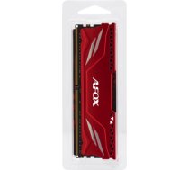 AFOX GAMING DDR4 16GB 3200MHZ CL16 RANK1 XMP2 RED AFLD416PS1CA