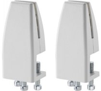 NEOMOUNTS DESK CLAMP FOR NS-GLSPROTECTXXX - FOR 8-25 MM DESK THICKNESS - SET OF 2, WHITE NS-CLMP25WHITE