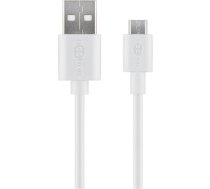 Goobay Micro USB charging and sync cable 43837 USB-A 2.0 to Micro-USB USB 2.0 male (type A) USB 2.0 micro male (type B) 43837