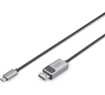 Digitus Bi-directional Adapter Cable DB-300334-010-S USB-C to DisplayPort DB-300334-010-S