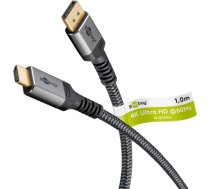 Goobay DisplayPort to HDMI Cable 65268 DisplayPort to HDMI 65268