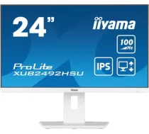 iiyama ProLite XUB2492HSU-W6 Monitor 24'' IPS FHD 1920x1080 0.4 ms 250 cd/m2 100 Hz, White (SPEC) XUB2492HSU-W6/SPEC