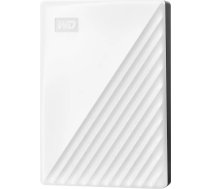 Western Digital HDD External WD My Passport 6TB USB3.2 White WDBR9S0060BWT-WESN