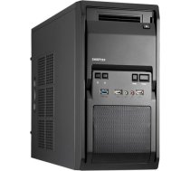 Chieftec LT-01B-350GPB - tower case - black - incl. 350 watt power supply LT-01B-350GPB