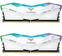 Team Group DDR5 - 32 GB -6000 - CL - 38 Kit, RAM (white, FF4D532G6000HC38ADC01, Delta RGB) FF4D532G6000HC38ADC01
