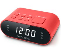 Divu modinātāju pulksteņa radio PLL, 3 V, M 10 RED, MUSE M 10 RED
