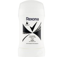Rexona Invisible Black & White Antiperspirant - Tuhý antiperspirant 50ml 0000059002734