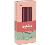 Bolsius Galda sveces 8gab.kastē 170/20mm tumši sarkanas 37001847
