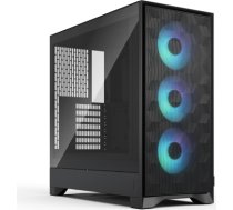 Fractal Design Case Pop 2 Air Black TG RGB ATX Power supply included No FD-C-POA2A-03