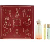 Set Cartier: Rivieres de Cartier Insouciance, Eau De Toilette, Unisex, 100 ml + Rivieres de Cartier Luxuriance, Eau De Toilette, Unisex, 10 ml + Allegresse, Eau De Toilette, Unisex, 10 ml 0803|3432240505866
