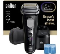 Braun Series 9 PRO+ 9660CC Wet&Dry -Pro SensoAdapt parranajokone SmartCare-asemalla, Musta 554275