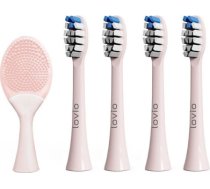 Lovio SonicProtect PRO końcówki do szczoteczki sonicznej średnia twardość Różowe LVTB124PK-HM 5szt