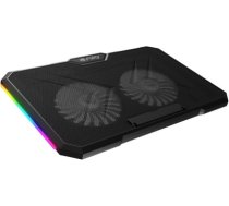 FURY GUNBAI G3 Laptop Cooling Pad 14.1–17.3" with 2 Fans, RGB Lighting, 2× USB NFC-2375