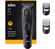 Braun Hair Clipper HC5530 Series 5 Cordless Number of length steps 17 Black HC5530