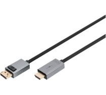Digitus 4K DisplayPort Adapter Cable, DP - HDMI Type A DB-340202-018-S 1.8 m DB-340202-018-S