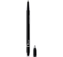 Christian Dior, Diorshow On Stage, Waterproof, Double-Ended, Kohl Eyeliner, 076, Silver Grey, 1.2 g 3348901501088