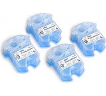 BRAUN Refills 4 Pack CCR3+1 maināmas kasetnes ar tīrīšanas šķidrumu skuvekļiem Clean&Renew CCR4