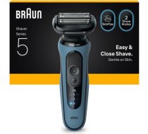 Braun Series 5, Wet & Dry, blue - Beard trimmer 52-A1000S