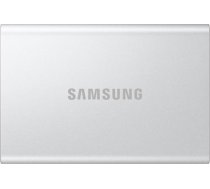 Samsung Portable SSD T7 Resurrected, 2 TB, USB 3.2 Gen 2, silver - External SSD MU-PD2T0G/WW