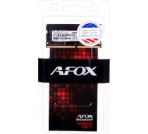 AFOX DDR4 8G 2400 SO DIMM memory module 8 GB 1 x 8 GB 2400 MHz AFSD48EH1P