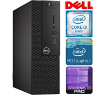 DELL 3050 SFF i3-7100 8GB 256SSD M.2 NVME WIN10Pro RW32805