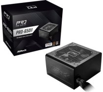 Zasilacz ASRock PRO-650B 650W 80 PLUS Bronze 90-UXR065-BNEAA2