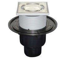 HL traps DN50/75/100 "Primus", 123x123mm, vert., HL310NPR