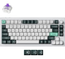 KEYBOARD WRL Q1 HE RGB/SHELL WHITE Q1H-P1 KEYCHRON Q1H-P1