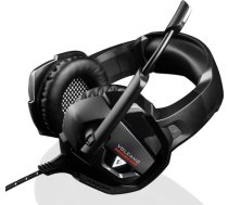 Modecom Volcano MC-859 Bow Spēļu Austiņas ar Mikrofonu / 3.5mm / 2.2m Vads / Melnas S-MC-859-BOW