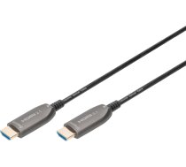 Digitus HDMI AOC Hybrid Fiber Optic Cable, UHD 8K (black, 30 meters) AK-330126-300-S