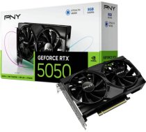 Pny Technologies PNY GeForce RTX 5050 Dual Fan, graphics card DLSS 4, 3x DisplayPort, 1x HDMI 2.1 VCG50508DFXPB1