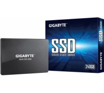 SSD | GIGABYTE | 240GB | SATA 3.0 | Write speed 420 MBytes/sec | Read speed 500 MBytes/sec | 2,5" | MTBF 2000000 hours | GP-GSTFS31240GNTD GP-GSTFS31240GNTD