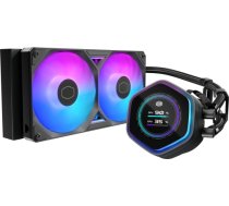 Cooler Master MasterLiquid 240 Atmos II LCD ARGB, water cooling system, black MLX-D24M-A25SZ-L1