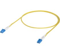 Ubiquiti OS2 Duplex LC-LC UPC fiber optic patch cable yellow, 1 meter UACC-OFC-S2-LULU-1M
