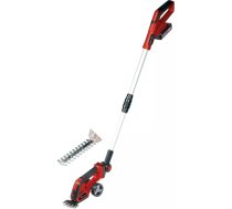 EINHELL Power X-Change Cordless Grass Shears/Shrub Shears GE-CG 18/100 Li T (1x 2.5Ah) red/black, Li-ion battery 2.5Ah, with telescopic handle 3410316