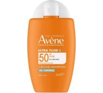 Avene, Ultra Fluid, Mattifying, Daily, Fluid, Face, SPF 50+, 50 ml 0035|3282770397680