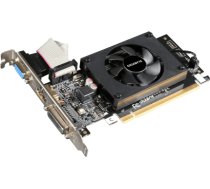 Gigabyte GV-N710D3-2GL 2.0 NVIDIA 2 GB GeForce GT 710 DDR3 Cooling type Active DVI-D ports quantity 1 HDMI ports quantity 1 PCI Express 2.0 Memory clock speed 1600 MHz Processor frequency 954 MHz VGA (D-Sub) ports quantity 1 GV-N710D3-2GL 2.0
