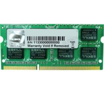 G.Skill SODIMM, DDR3, 8 GB, 1600 MHz, CL11 (FA-1600C11S-8GSQ) FA-1600C11S-8GSQ