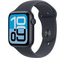 Apple Watch SE 3, 40 mm, GPS, sport band, S/M, midnight aluminium / midnight - Smart watch MEH94ET/A