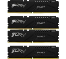 Kingston Fury Beast, DDR5, 64 GB, 5200MHz, CL40 (KF552C40BBK4-64) KF552C40BBK4-64
