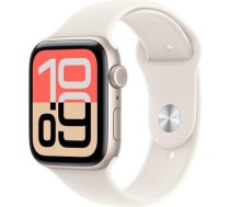 Apple Watch SE 3, 44 mm, GPS + Cellular, sport band, S/M, starlight aluminium / starlight - Smart watch MEPE4ET/A