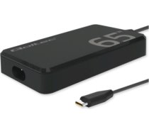 Qoltec GaN Super Fast Slim USB‑C USB‑C Portatīvā datora lādētājs 65W 52421