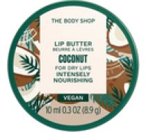 The Body Shop Coconut Lip Butter - Vyživující máslo pro velmi suché rty 10ml 5028197172756