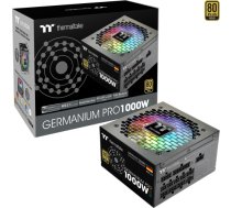 Thermaltake Germanium Pro RGB 1000W (black, 1x 12-pin high power GPU, 4x PCIe, cable management, 1000 watts) WG1000RE
