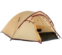 Coleman Darwin 4 Plus vasaras kempinga telts 4 personām (bēša / tumši sarkana) 2227926