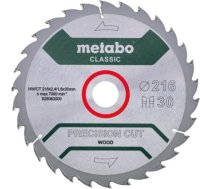 Griešanas disks kokam Metabo HW/CT PRECISION CUT WOOD - CLASSIC; 216x30x30 mm; 22° 628062000