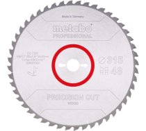 Griešanas disks kokam Metabo 628057000; 315x2,8x30 mm; Z48; 0° 628057000