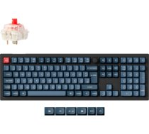 Keychron V6 Max (black/blue-gray, DE layout, Gateron Jupiter Red, hot-swap, RGB) V6M-D1-DE